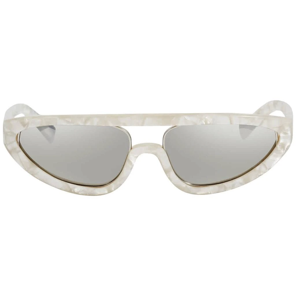 商品ALAIN MIKLI|Alain Mikli Fiare Mirror Silver Unisex Sunglasses 0A05047 002 6G55,价格¥591,第2张图片详细描述