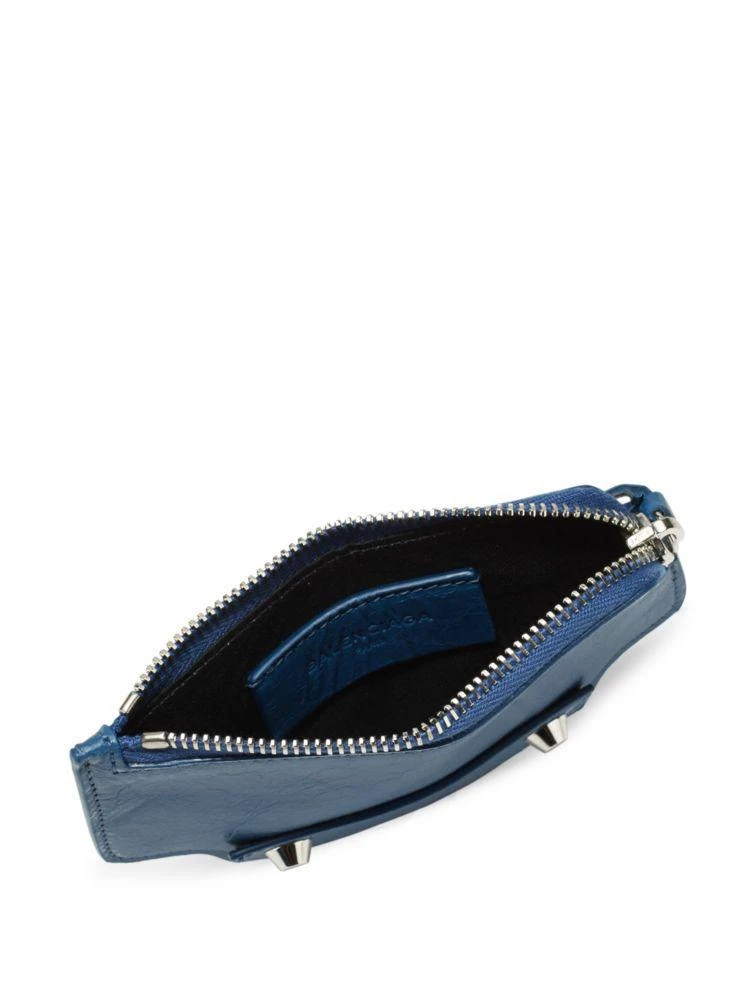 商品Balenciaga|Azure Leather Coin Purse,价格¥1265,第2张图片详细描述