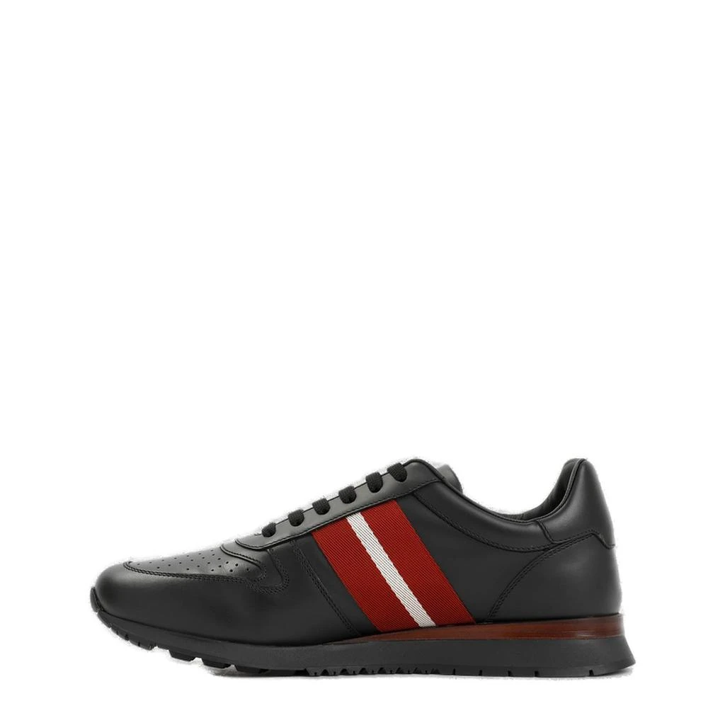 商品Bally|Bally Astel Logo Plaque Lace-Up Sneakers,价格¥2549,第2张图片详细描述