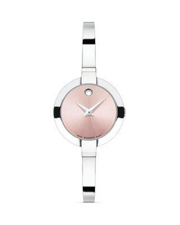 商品Movado|Bela 不锈钢手镯式腕表, 25mm,价格¥1833,第1张图片