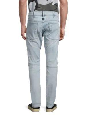 商品G-Star|Low-Rise Skinny-Fit Jeans,价格¥372,第4张图片详细描述