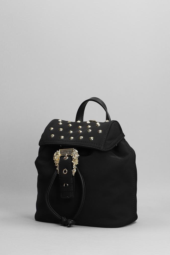Versace Jeans Couture Backpack In Black Nylon商品第2张图片规格展示