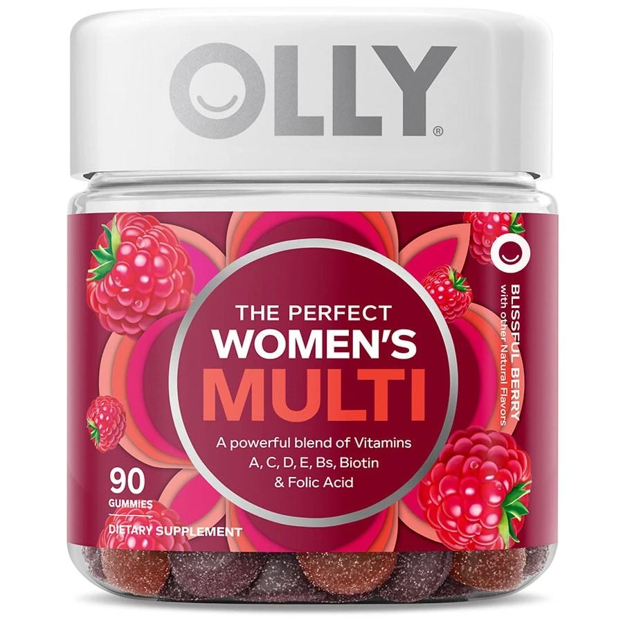 商品OLLY|Olly 女士综合维生素 莓果口味 90粒,价格¥119,第1张图片