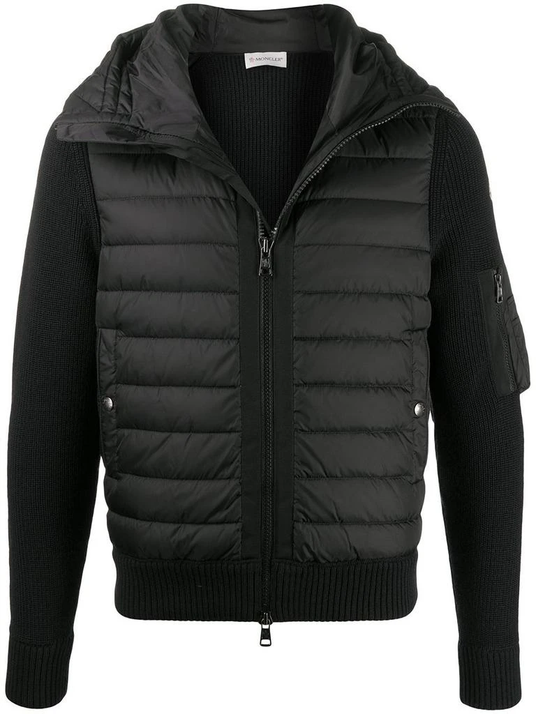 商品Moncler|Moncler Men's Black Polyamide Down Jacket,价格¥7617,第1张图片