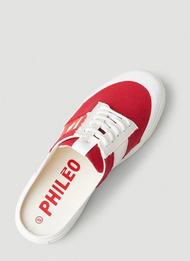 商品Phileo|Tennis Mules in Red,价格¥702,第5张图片详细描述