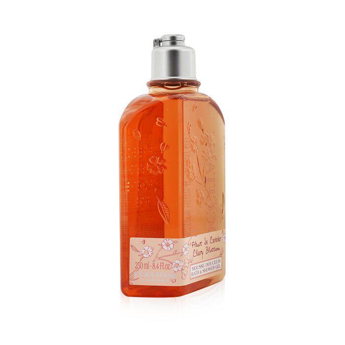 商品L'Occitane|L'Occitane 甜蜜樱花沐浴啫喱 沐浴露 沐浴乳  保湿滋润 250ml/8.4oz,价格¥169,第4张图片详细描述