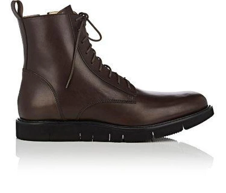 商品Barneys New York|Leather Lace-Up Boots,价格¥1320,第1张图片