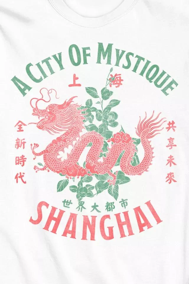 商品Urban Outfitters|Travel Apparel Shanghai Long Sleeve Tee,价格¥296,第2张图片详细描述