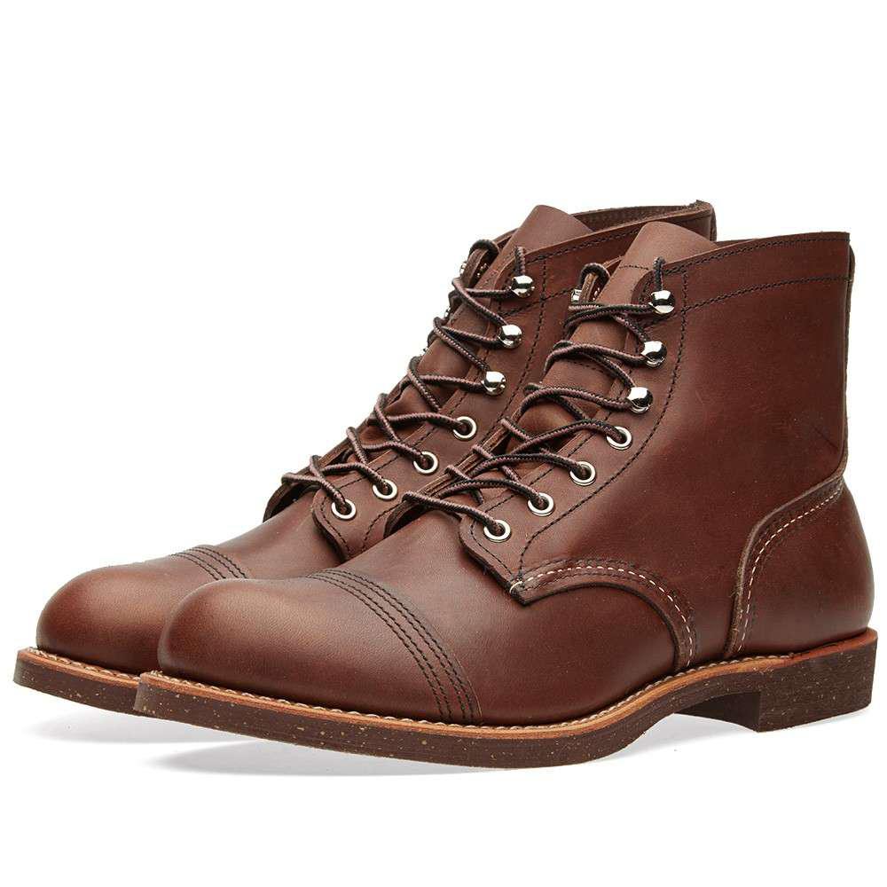 Red Wing 8111 Heritage 6 Iron Ranger Boot Amber Harness商品第1张图片规格展示