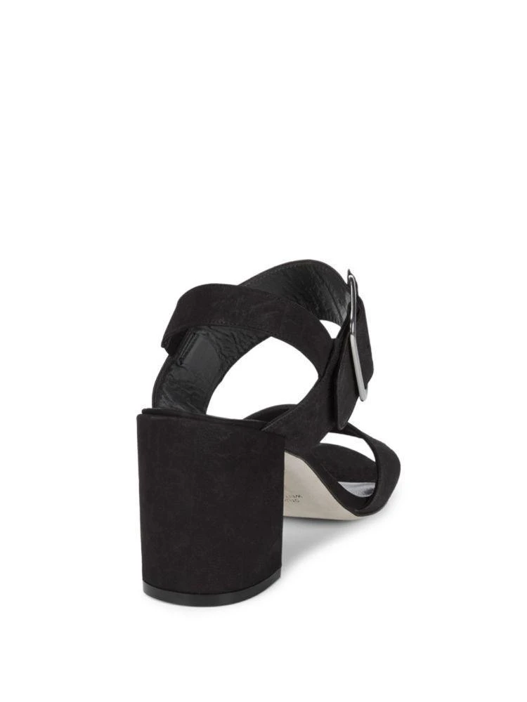 商品Stuart Weitzman|City Leather Ankle Strap Sandals,价格¥1026,第2张图片详细描述