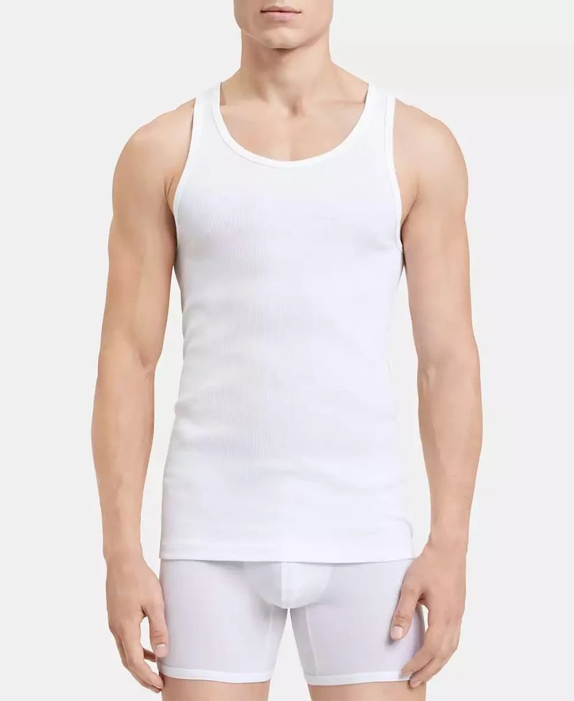 商品Calvin Klein|男子5-Pk。 Cotton Classics背心,价格¥304,第2张图片详细描述