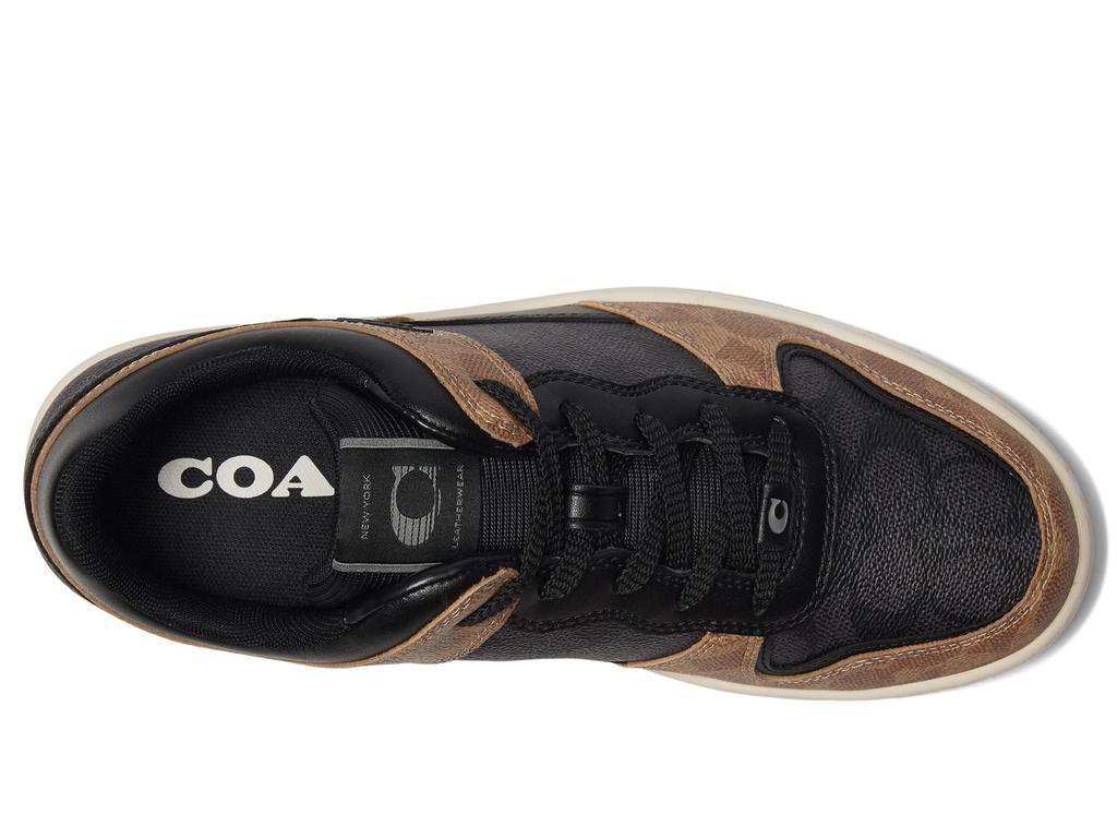 【Coach】C201 Mixed Signature 2 Sneaker ◆国内発送◆ 78f7e727-4c5f-301c-babe-