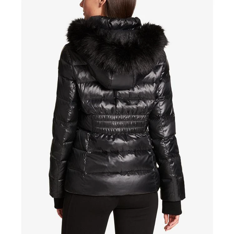 商品DKNY|Faux-Fur-Trimmed Down Puffer Coat,价格¥1047,第3张图片详细描述