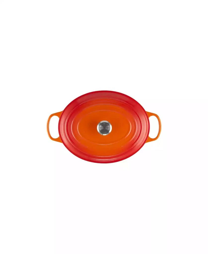商品Le Creuset|9.5-Qt. Signature Enameled Cast Iron Oval Dutch Oven,价格¥3924,第3张图片详细描述