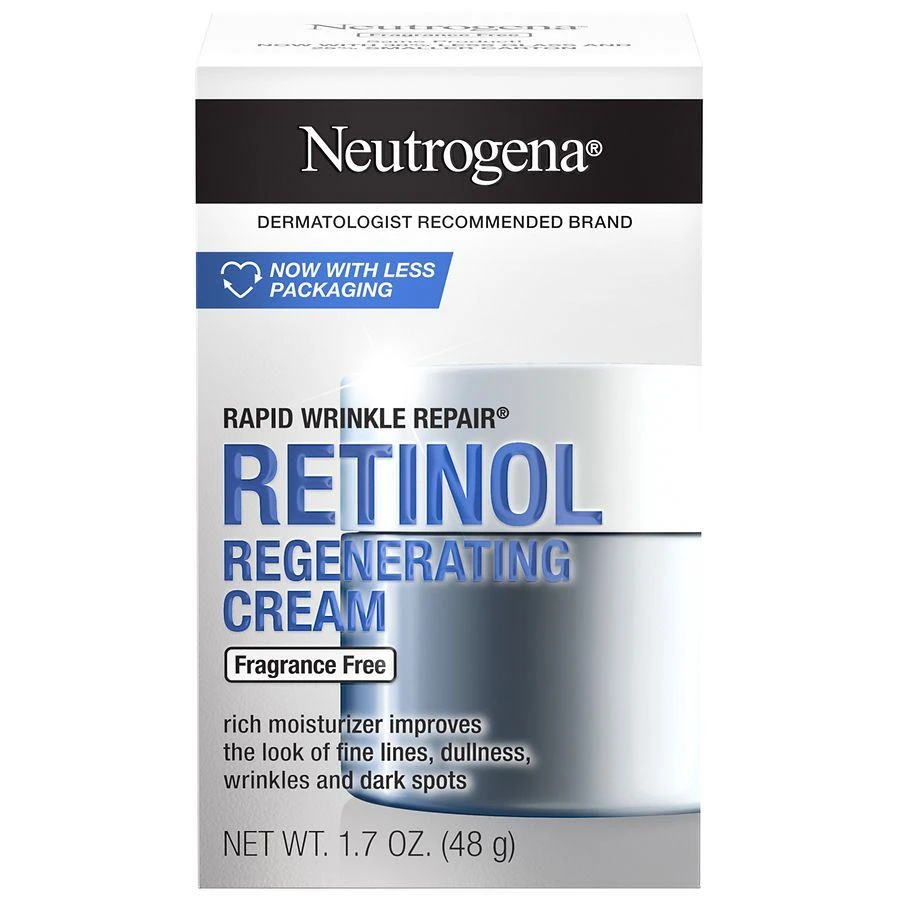 商品Neutrogena|Rapid Wrinkle Repair Retinol Cream Fragrance-Free,价格¥338,第1张图片