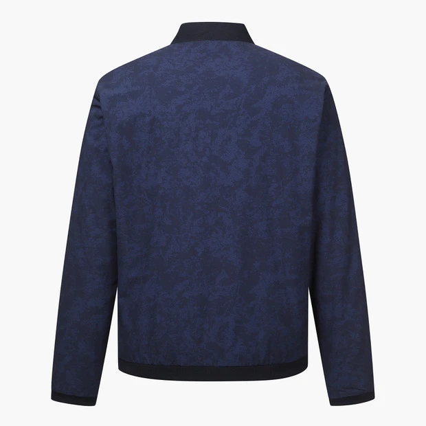 高球系列男士图案保暖外套适合户外活动 DP32MFBL92-BLUG 商品