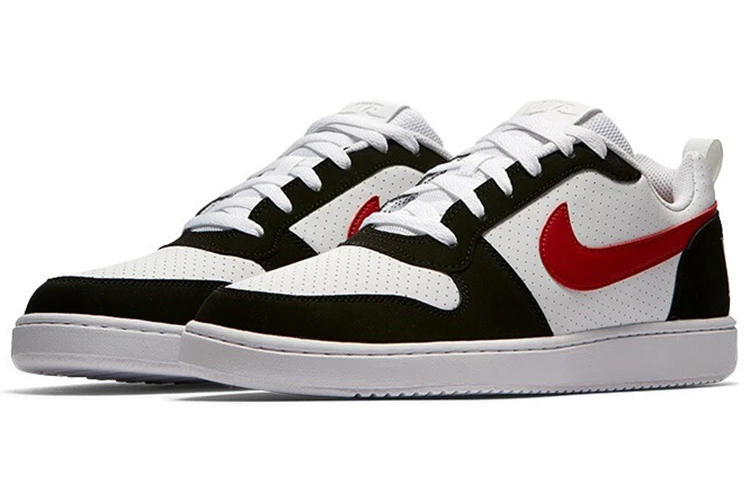商品[国内直发] NIKE|Court Borough low 低帮 板鞋 男款 黑白红,价格¥407,第4张图片详细描述