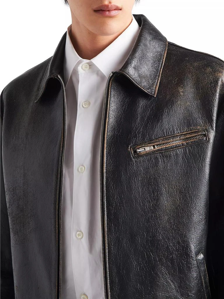 商品Prada|Leather Jacket,价格¥51696,第4张图片详细描述