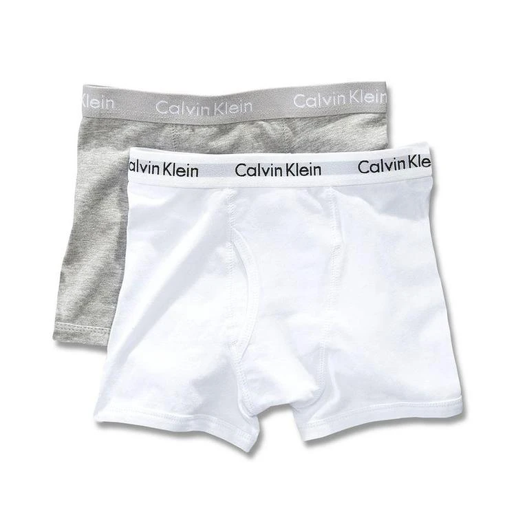 商品Calvin Klein|2-Pk. Boxer Briefs, Little Boys (4-7) & Big Boys (8-20),价格¥75,第1张图片