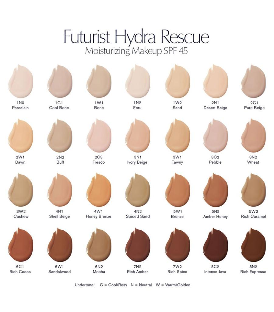 Futurist Hydra Rescue Moisturising Foundation SPF 45商品第4张图片规格展示