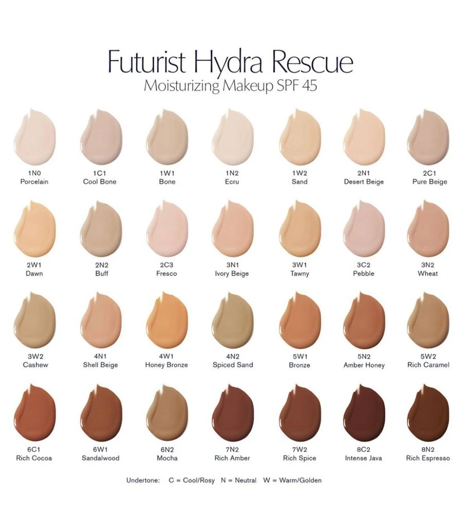商品Estée Lauder|Futurist Hydra Rescue Moisturising Foundation SPF 45,价格¥390,第3张图片详细描述