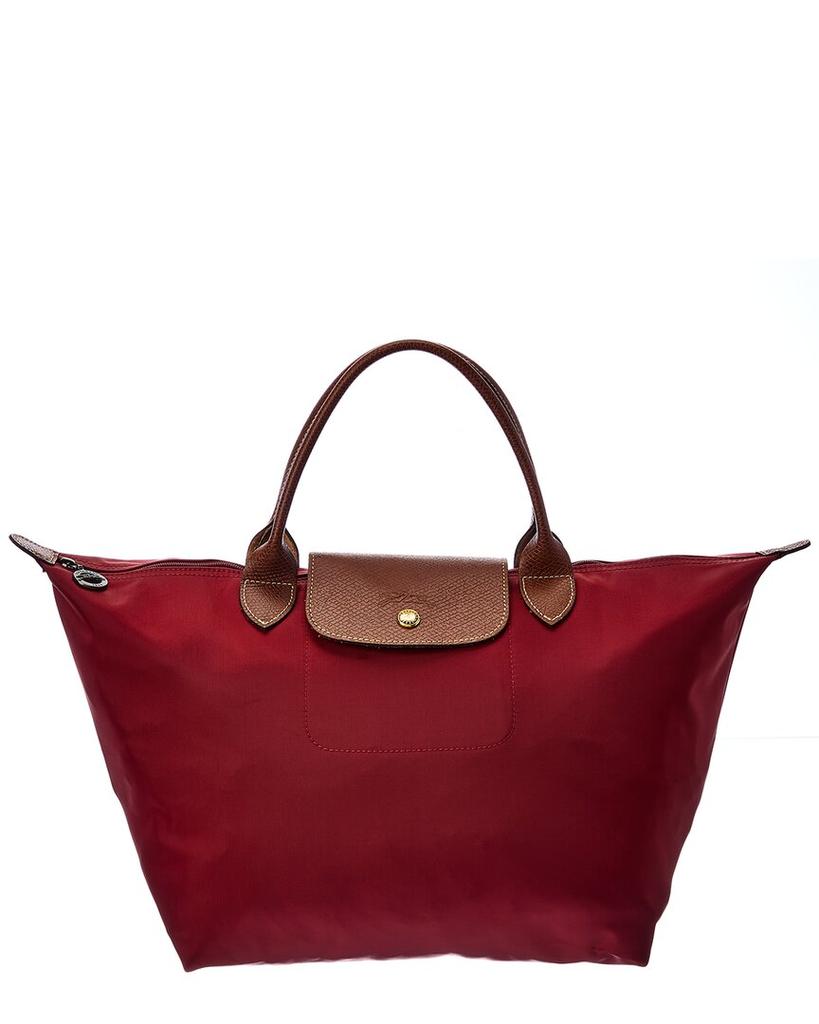 Longchamp Le Pliage Medium Nylon Short Handle Tote商品第1张图片规格展示