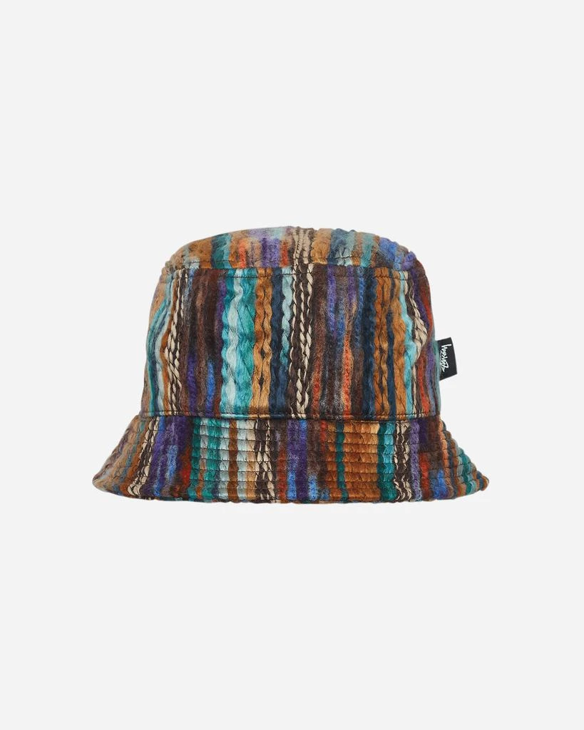 商品STUSSY|Mixed Yarn Stock Bucket Hat Multicolor,价格¥335,第2张图片详细描述