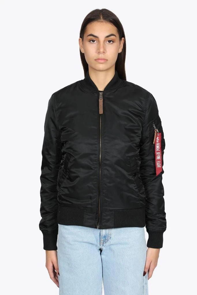 商品Alpha Industries|Alpha Industries Ma-1 Vf 59 Wmn Black nylon bomber jacket,价格¥1830,第1张图片