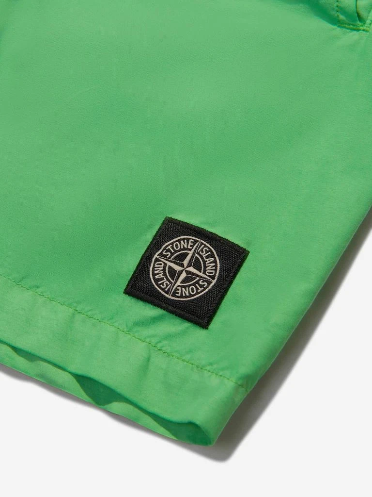 Stone Island Yellow, Navy, Green Boys Logo Swim Shorts 商品