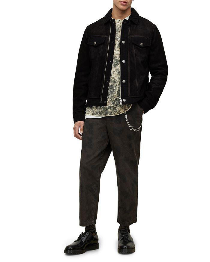 商品ALL SAINTS|Ray Leather Trucker Jacket,价格¥4239,第4张图片详细描述