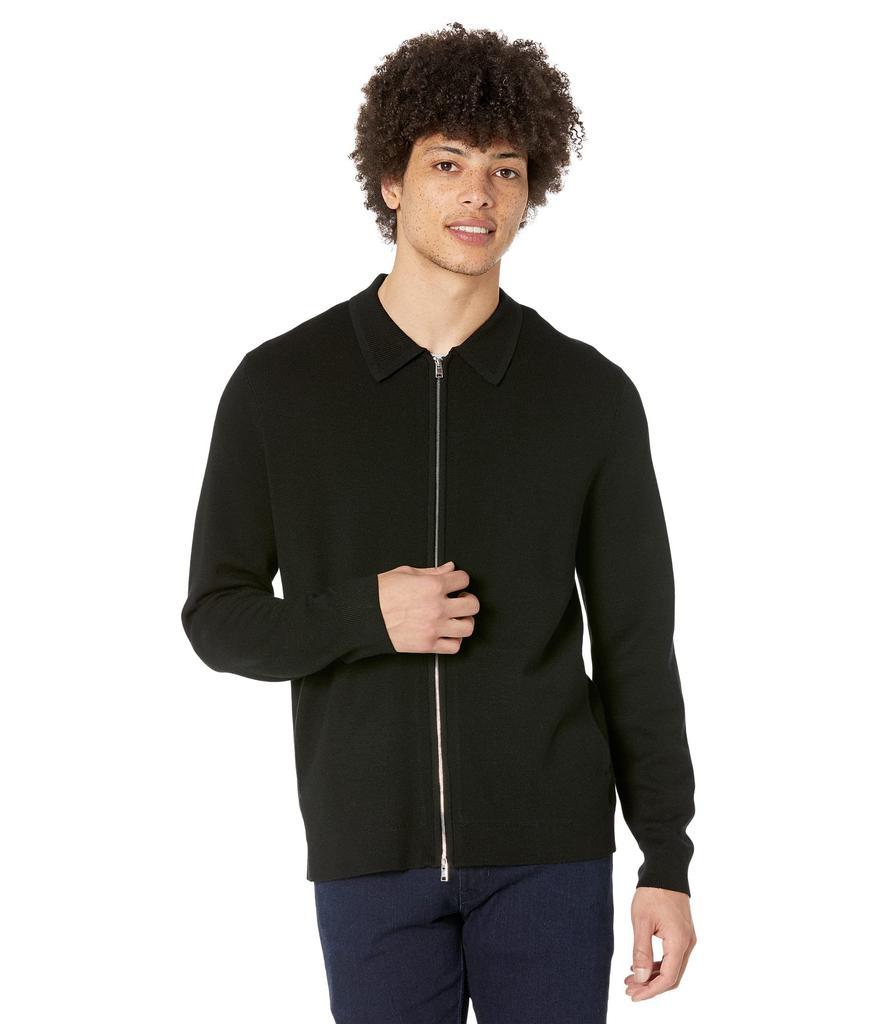 商品Theory|Long Sleeve Zu Shirt Regal Wool H,价格¥869,第1张图片