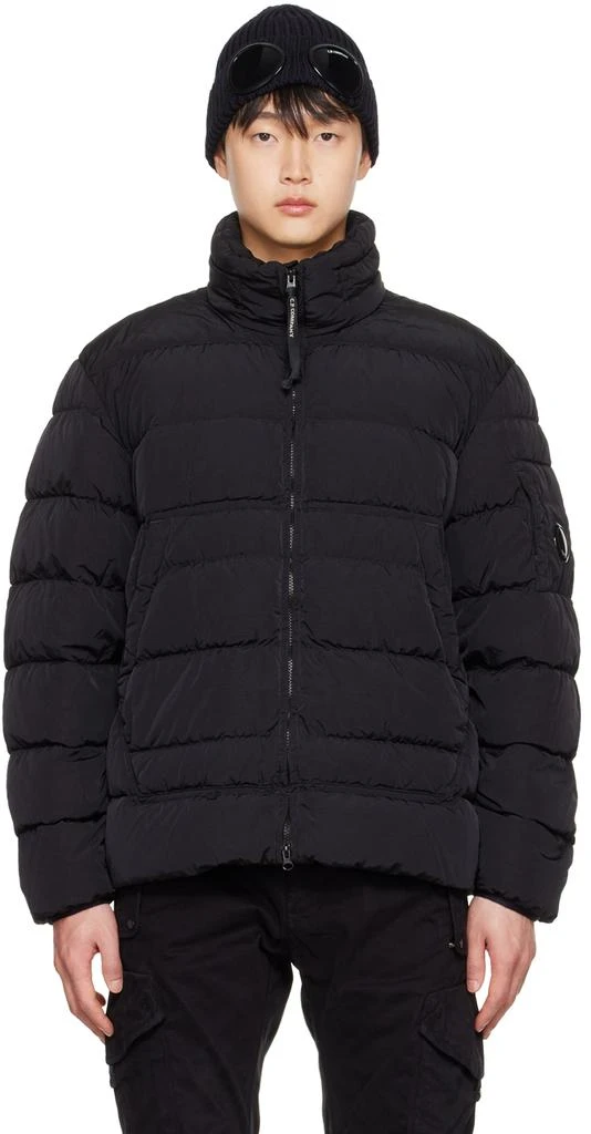 商品C.P. Company|Black Quilted Down Jacket,价格¥2855,第1张图片