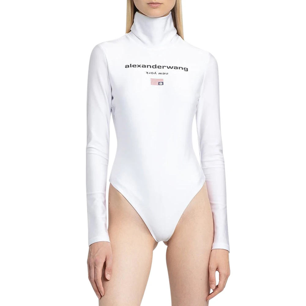 ALEXANDER WANG 白色女士连体裤 4CC3217020-100 商品