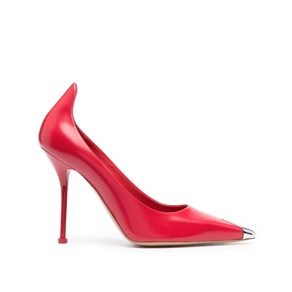 商品Alexander McQueen|Alexander Mcqueen Leather Pumps,价格¥4150,第1张图片