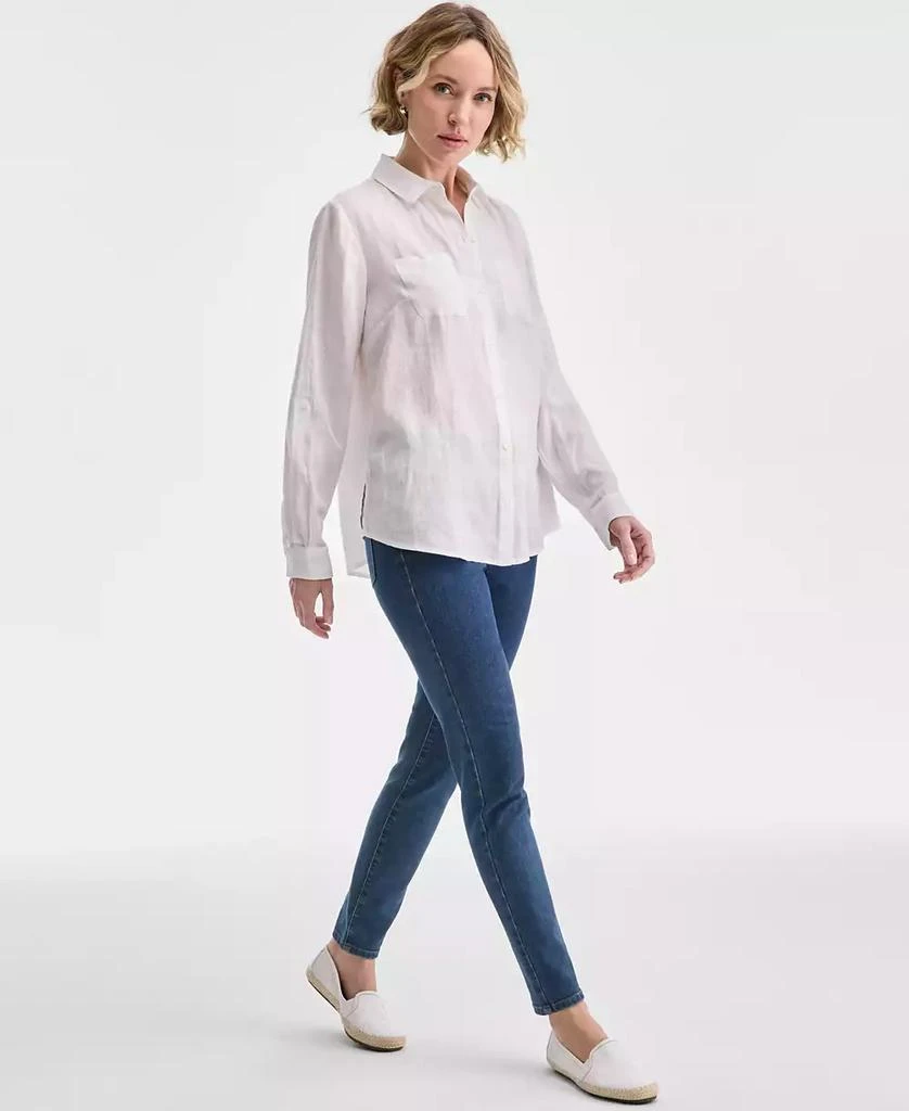 商品Charter Club|Women's 100% Linen Shirt, Created for Macy's,价格¥265,第2张图片详细描述