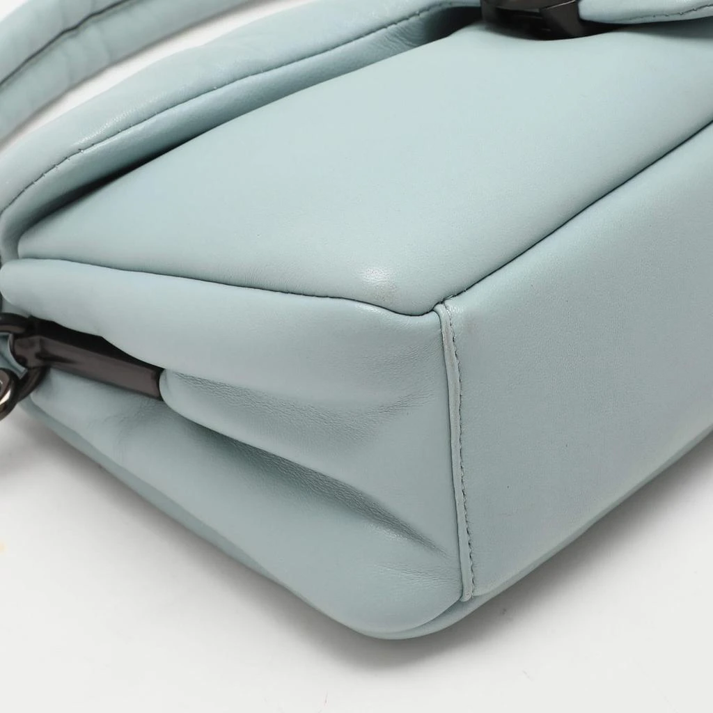 Coach Blue Leather Tabby Pillow 26 Shoulder Bag 商品