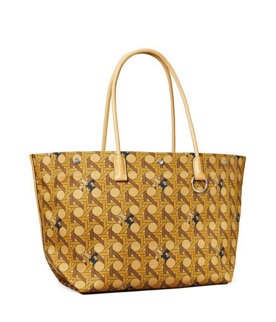 商品Tory Burch|Canvas Basket Weave Tote,价格¥3293,第4张图片详细描述