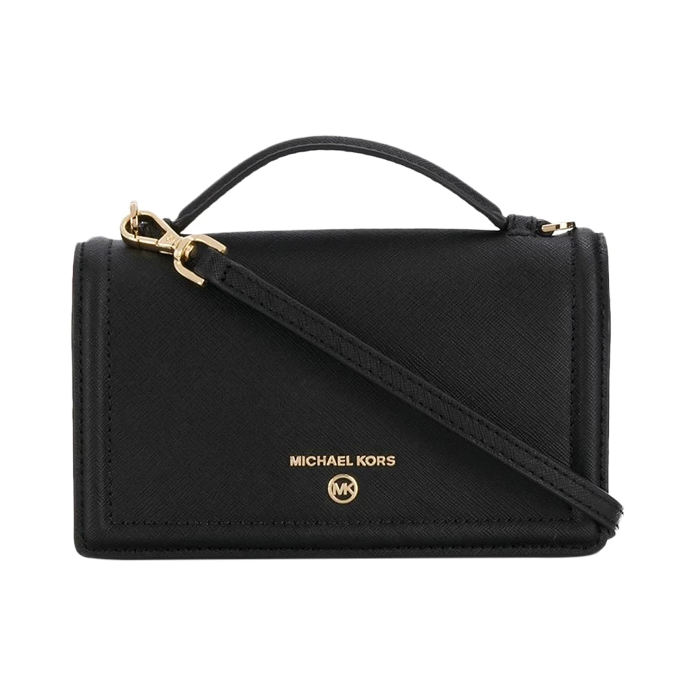 商品[国内直发] Michael Kors|Michael Kors 迈克高仕 女士黑色单肩斜挎包 32T0GT9C5L-BLACK,价格¥842,第1张图片