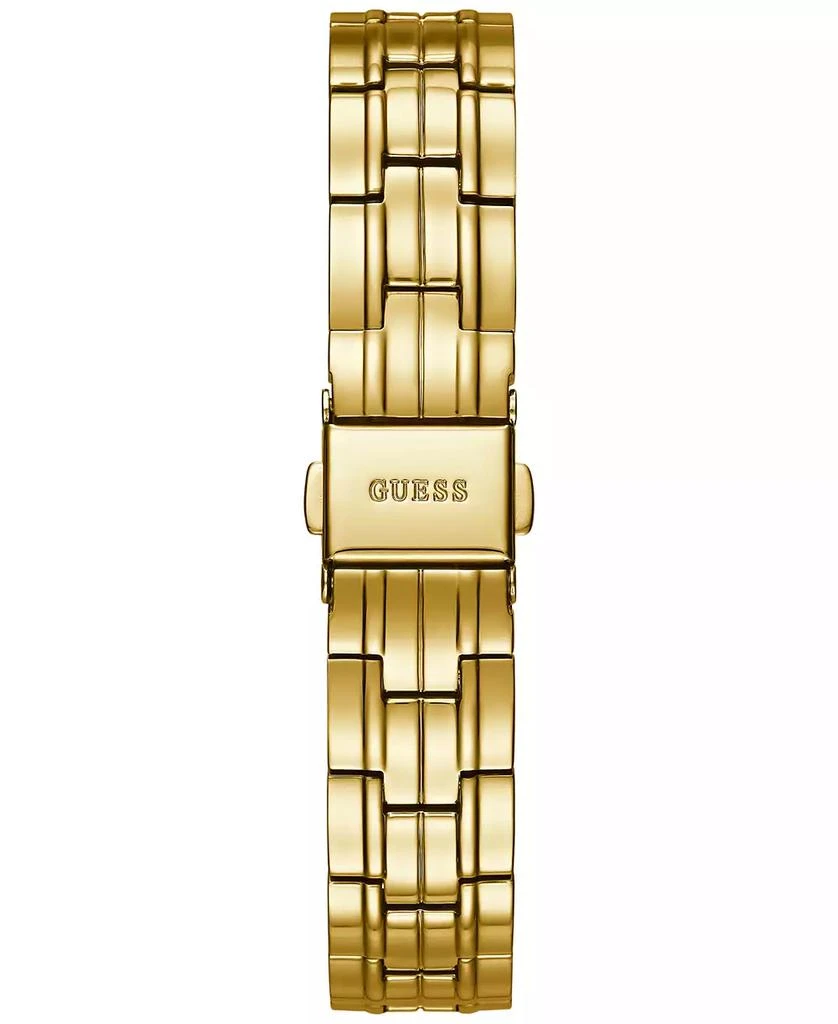 商品GUESS|Women's Gold-Tone Stainless Steel Bracelet Watch 30mm,价格¥749,第3张图片详细描述