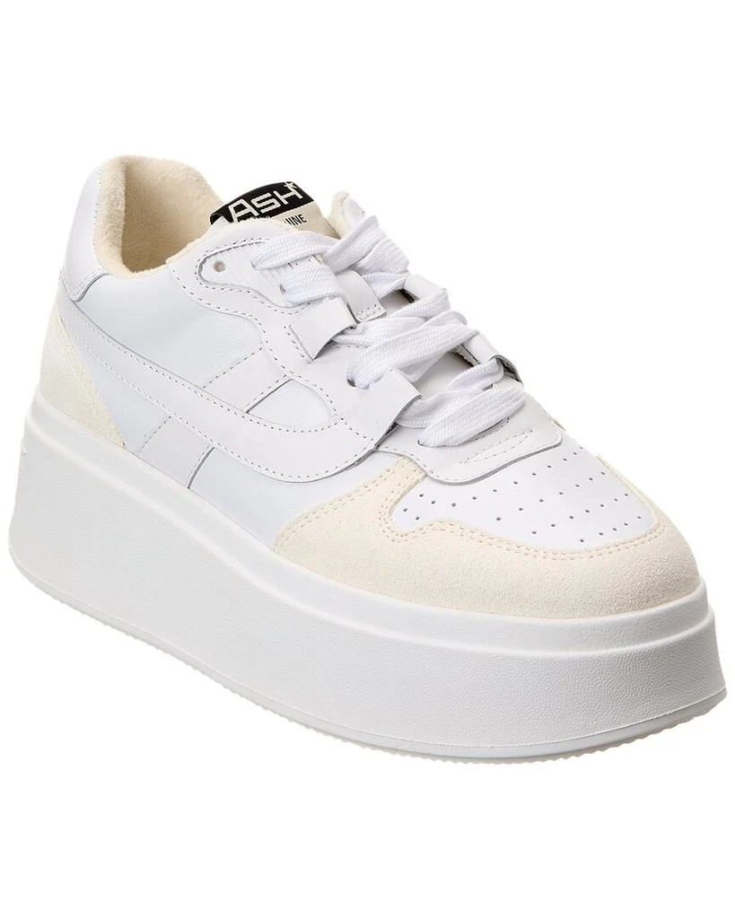 商品Ash|Ash Mitch Leather Platform Sneaker,价格¥794,第1张图片