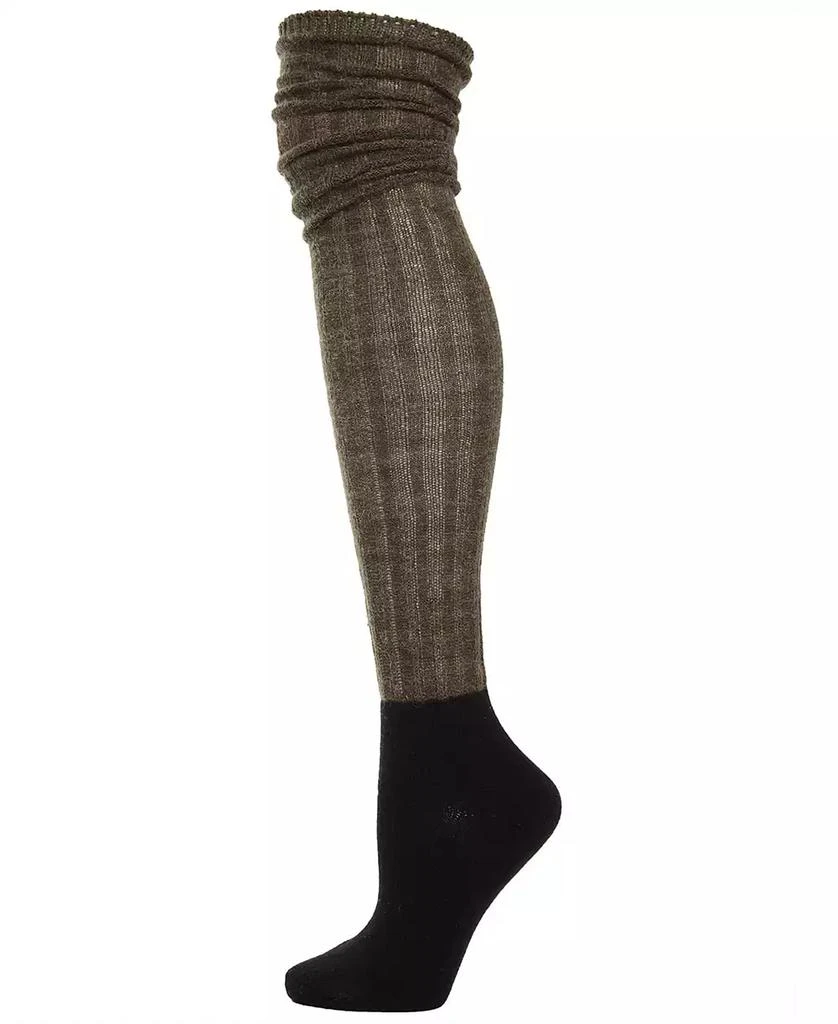 商品Memoi|Rib Women's Over The Knee Women's Socks,价格¥135,第1张图片