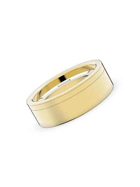 商品Swarovski|Thrilling Goldtone & Crystal Double-Band Ring,价格¥930,第3张图片详细描述
