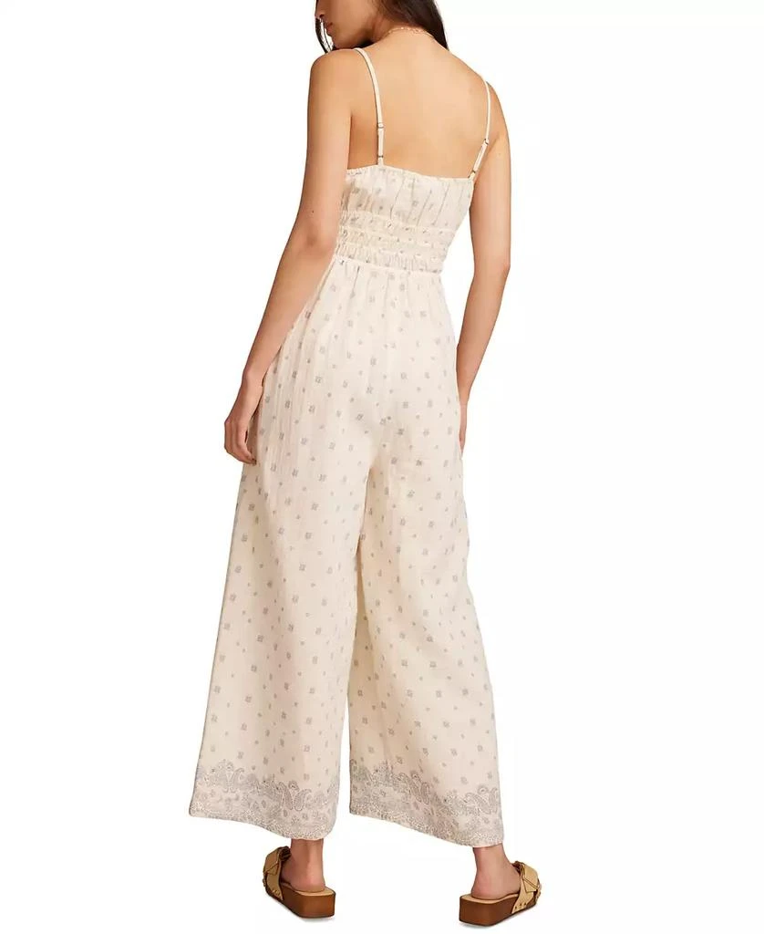 商品Lucky Brand|Women's Cotton Printed Gauzy Jumpsuit,价格¥292,第2张图片详细描述