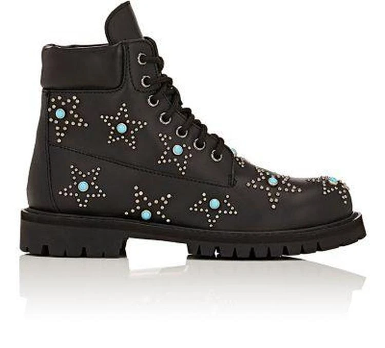 商品Valentino|Starstudded Combat Boots,价格¥7059,第1张图片