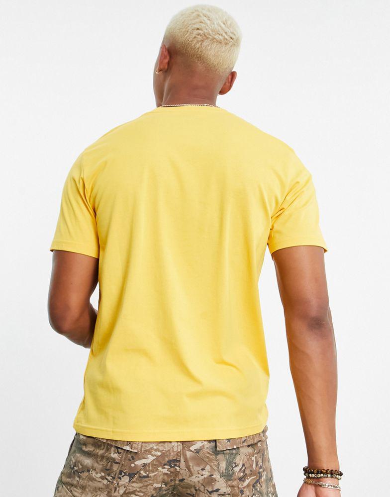Carhartt WIP pocket t-shirt in yellow商品第2张图片规格展示