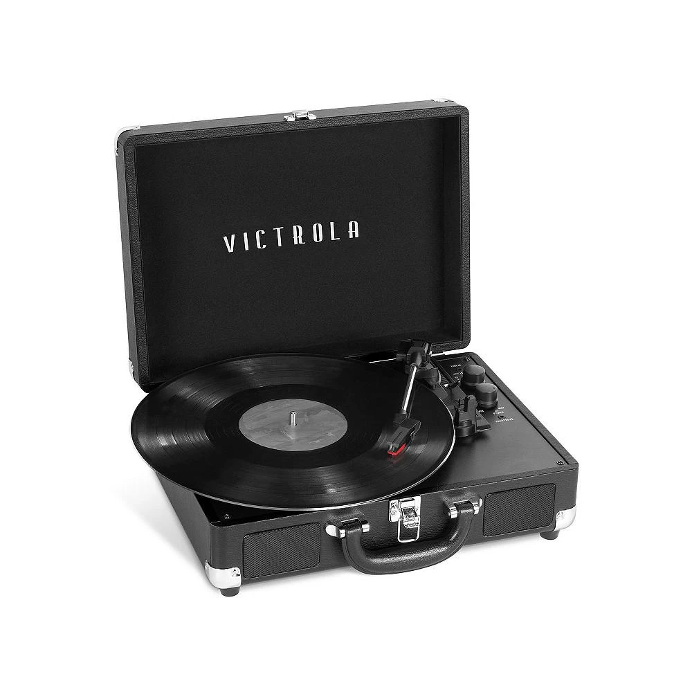 商品Victrola|Suitcase Record Player with 3-Speed Turntable,价格¥739,第4张图片详细描述