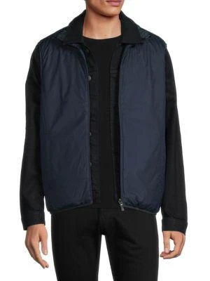 商品Brooks Brothers|Reversible Sleeveless Puffer Vest,价格¥479,第3张图片详细描述