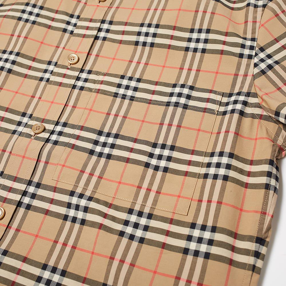 商品Burberry|Burberry Short Sleeve Simpson Check Shirt,价格¥2868,第5张图片详细描述