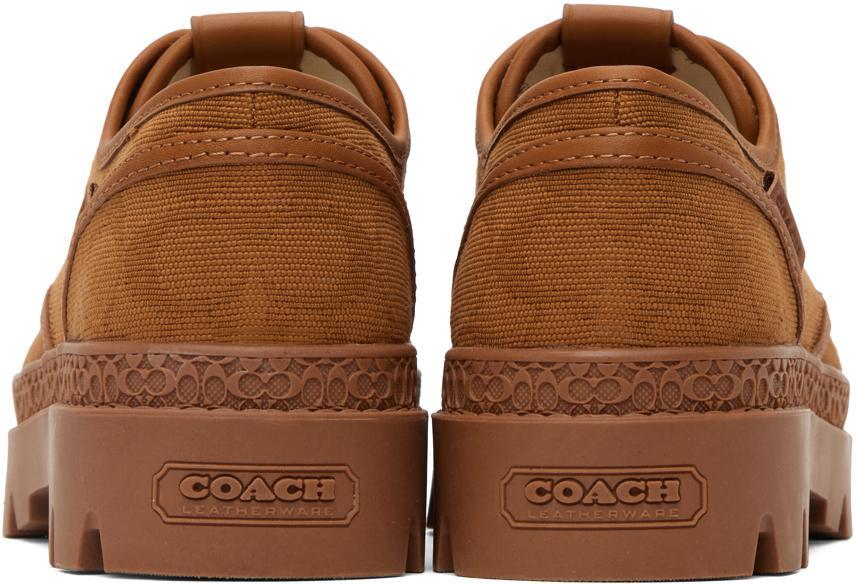 商品Coach|Tan Trooper Derbys,价格¥1823,第4张图片详细描述