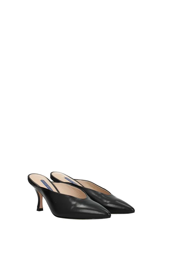 商品Stuart Weitzman|Sandals lulah Leather Black,价格¥1047,第2张图片详细描述